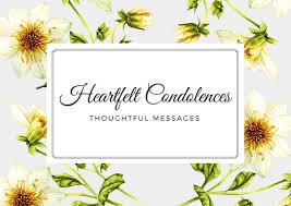 And you can find plenty more online. Condolence Messages What To Write In A Sympathy Card