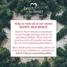 Save 50% off almost everything when creating personalized christmas photo cards at shutterfly! Christmas Presence Heart To Heart Food Pantry