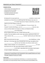 Arbeitsblatt Mit Luckentext Zum Thema Holzschnitt Lernen Arbeitsblatter Aufgabenstellung