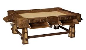 The Sultan An Ultimate Gaming Table To Make Kings Envious With A Price Tag That While Worth It Would Empty Most Pea Geek Chic Table Geek Furniture Custom Table