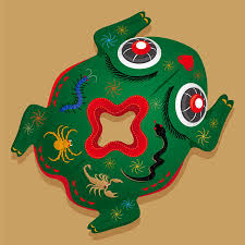 Chinese writing does not have an alphabet, instead, they are using symbols, or chinese characters (hanzi in chinese, kanji in japanese). Chinese Five Poison Toad Shaped Pillow In Chinese Symbol Of Five Poison Reptiles Is Referred As Power To Counteract Pernicious Influences And It Often Used For Blessing Children With A Good Health Ù…ÙˆÙ‚Ø¹