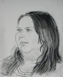 Drawing Toni Dinallo Gaughan 1-6-17 — The Pretentious Cleveland Portrait  Artists.