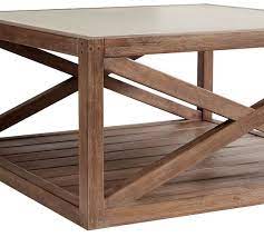 Sometimes it's easier and cheaper to buy a new table or to replace completely the front part, when it comes to the surface of the kitchen units. Grove 38 Square Coffee Table Pottery Barn