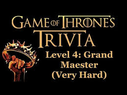 Buzzfeed staff if you need a refresher on season 5, check out our recap here! Game Of Thrones Trivia Quiz Challenge Grand Maester Level Very Hard Youtube
