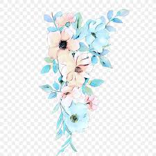 Maybe you would like to learn more about one of these? Blue Watercolor Flowers Png 700x817px Floral Design Aqua Artificial Flower Blue Bouquet Download Free