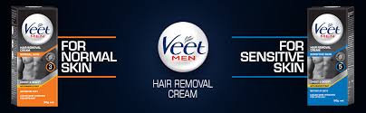 Veet hair removal cream for men, sensitive skin 100g each (pack of 3). Veet Hair Removal Cream For Men Normal Skin 50g