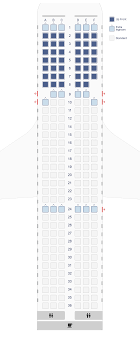 Surprising Airbus A320 100 200 Seat Chart 2019