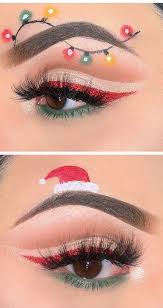 50 Festive Christmas Makeup Ideas For Beauty Lovers Christmas Eye Makeup Xmas Makeup Christmas Makeup Look Freezing your pencils might make it easier to draw on your lids as well. 50 festive christmas makeup ideas for