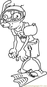 Click on the coloring page to open in a new window and print. Snorkel Zombie Coloring Page For Kids Free Plants Vs Zombies Printable Coloring Pages Online For Kids Coloringpages101 Com Coloring Pages For Kids