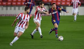 Athletic bilbao have dropped the pace a little and suddenly barcelona go within inches of an equaliser. Fc Barcelona Athletic Bilbao Finale In Der Copa Del Rey Heute Live Im Tv Livestream Und Liveticker