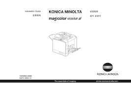 Latest download for konica minolta mc1690mf scanner driver. Konica Minolta Magicolor 4690mf Installation Manual Pdf Download Manualslib