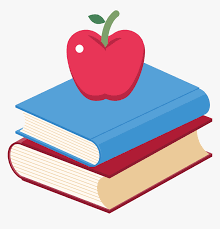 Summer is in full swing and there's nothing like heading to the beach — or the park — sitting by the water, contemplating the view, grabbing a good book and just immersing ourselves in it. Book Apple Clip Art Apple On Books Clipart Hd Png Download Kindpng