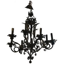 Free shipping* more like this more options. Vintage Italian Black And Gold Iron Tole Chandelier For Sale At 1stdibs