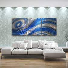 Shop for abstract wall art in wall art. Blue Modern Metal Wall Art Contemporary Wall Sculpture Etsy Contemporary Wall Sculptures Abstract Metal Wall Art Metal Wall Art