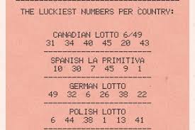 The Luckiest Numbers In The World Visual Ly