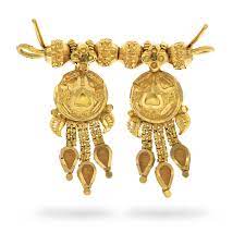 You can find a variety of designs in mangalsutra online in meesho from short to long patterns and very different styles of pendants in that with a single chain, double chain, etc. 22kt Gold Mangalsutra Vati Pendant