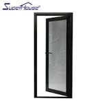 [Hot Item] Superhouse Tamaño personalizado y el diseño de aluminio puertas  batientes de vidrio para el proyecto