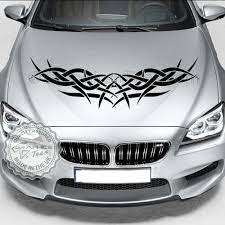 Klebefolien, aufkleber, wandtattos, magnetfolie, beschriftungen und vieles mehr bestellen! Tribal Car Bonnet Stickers Custom Vinyl Graphic Decals