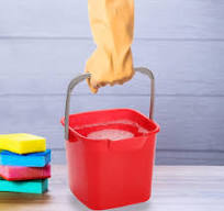 Wash Bucket，4 Pack，4 Gallon Car Plastic, with Grit Screen and Carry Handle