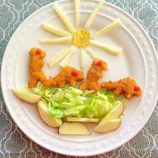Dino nuggets also called dino nuggies need a serious revisit. Dino Nuggets Move Over Martha This Is Food Art For Real Moms Popsugar Family Photo 29