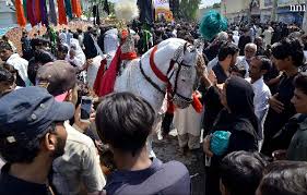 Group of people celebrating muharram. Muharram Moon Sighted Ashura On August 19
