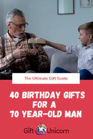 It's easy to overthink gifts for older parents ― like some gadgets seem too complicated and fragrances feel a bit cliché ― but you don't have to. 70th Birthday Gift Ideas For Men Popular Century