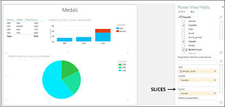 Excel Power View Pie Chart Visualization Tutorialspoint