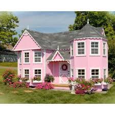 Cheap Big Wooden Playhouses Google Search Luxury Playhouses Little Cottage Mansions