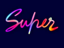 Super In 2020 Logo Design Abstract Logo Neon Logo