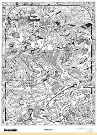 Doodleart Prehistoric Poster Thumb Gif 312 436 Doodle Art Posters Poster Art Doodle Art