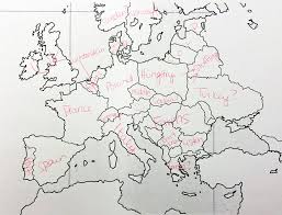 A great resource for students. Americans Were Asked To Place European Countries On A Map Here S What They Wrote Bored Panda