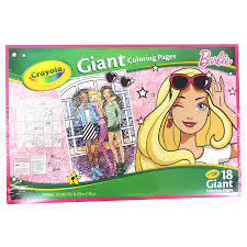 You can turn into a coloring page any drawing, image or photo (that you found on the internet or that you have drawn and scanned). Crayola Giant Colouring Book Barbie 18 Pages London Drugs
