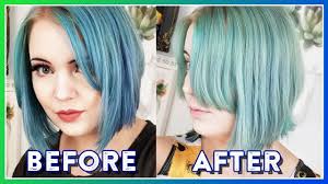These are a few suggestions. No Bleach Fading Blue Green Hair Dye At Home For Under 5 Youtube