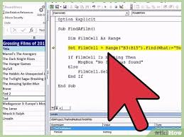 How To Use Find In Excel Vba Macros 9 Steps With Pictures