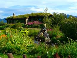 Wohnen und garten miteinander verbinden. Grunes Wohnen Foto Bild Landschaft Ruckkehr Der Natur Natur Bilder Auf Fotocommunity