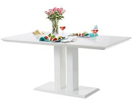 Moderner Esstisch Merle Aus Mdf Hochglanz Weiss Lackiert Esszimmer Esszimmermobel Tisch Mobel Versandkostenfrei Online Esstisch Modern Recycelte Mobel Dekor