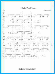 Maybe you would like to learn more about one of these? Maju Tak Gentar Cornel Simanjuntak Notasi Partitur Lagu Img