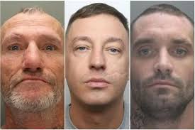 Shameful spitter, cowardly woman beater and notorious cocaine dealer jailed  this week