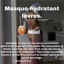 Masque Hydratant Levres En 2020 Soin Visage Maison Soin Visage Masque Visage Maison