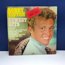 Record vinyl 33 RPM album cover sleeve vtg Bobby Winton newest hits born  free us