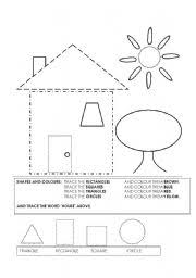 Want to help support the site and remove the ads? Shapes Worksheet Esl Worksheet By Pangrum