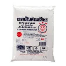 Due to being naturally 'sticky', when made into . Erawan Brand Glutinous Rice Flour 500g Chinese Supermarket