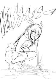 Bikus art - Page 88 - Omorashi artwork - Omorashi