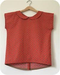 Avant L Arrivee Du Printemps J Avais Deja Tres Envie De Tester Le Patron Trop Top D Ivann S Pour Tuto Couture Blouse Couture Vetement Enfant Tuto Couture Top