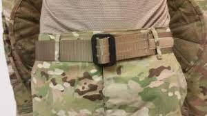 Wcb Us Army Tan 499 Ocp Scorpion Rigger Belt Riggers Belt Black Berets Combat Uniforms