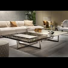 Concrete coffee tables are best for delivering an industrial edge, while black marble gives a moody feel. Marble Coffee Table With Architectural Steel Frame Taylor Llorente Furniture