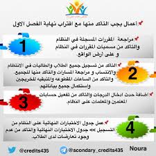 ملتقى نظام المقررات Credits435 Twitter