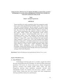 Contoh slide powerpoint untuk latar belakang masalah pada slide latar belakang masalah silakan cantumkan hanya ide pokok atau kalimat utamanya saja. Pdf Efektivitas Penggunaan Media Pembelajaran Pelajaran Pendidikan Agama Islam Berbasis Power Point Di Kelas Viii Smp Unismuh Makassar