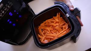 Place the potatoes in the air fryer with room for air movement and cook for about 40 minutes. Sweet Potato Fries Youtube