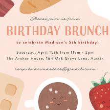 Whole Brunch Children S Birthday Party Invitations By Erica Krystek Minted It's time to party and play as i am turning 8. whole brunch customizable children s birthday party invitations in pink by erica krystek